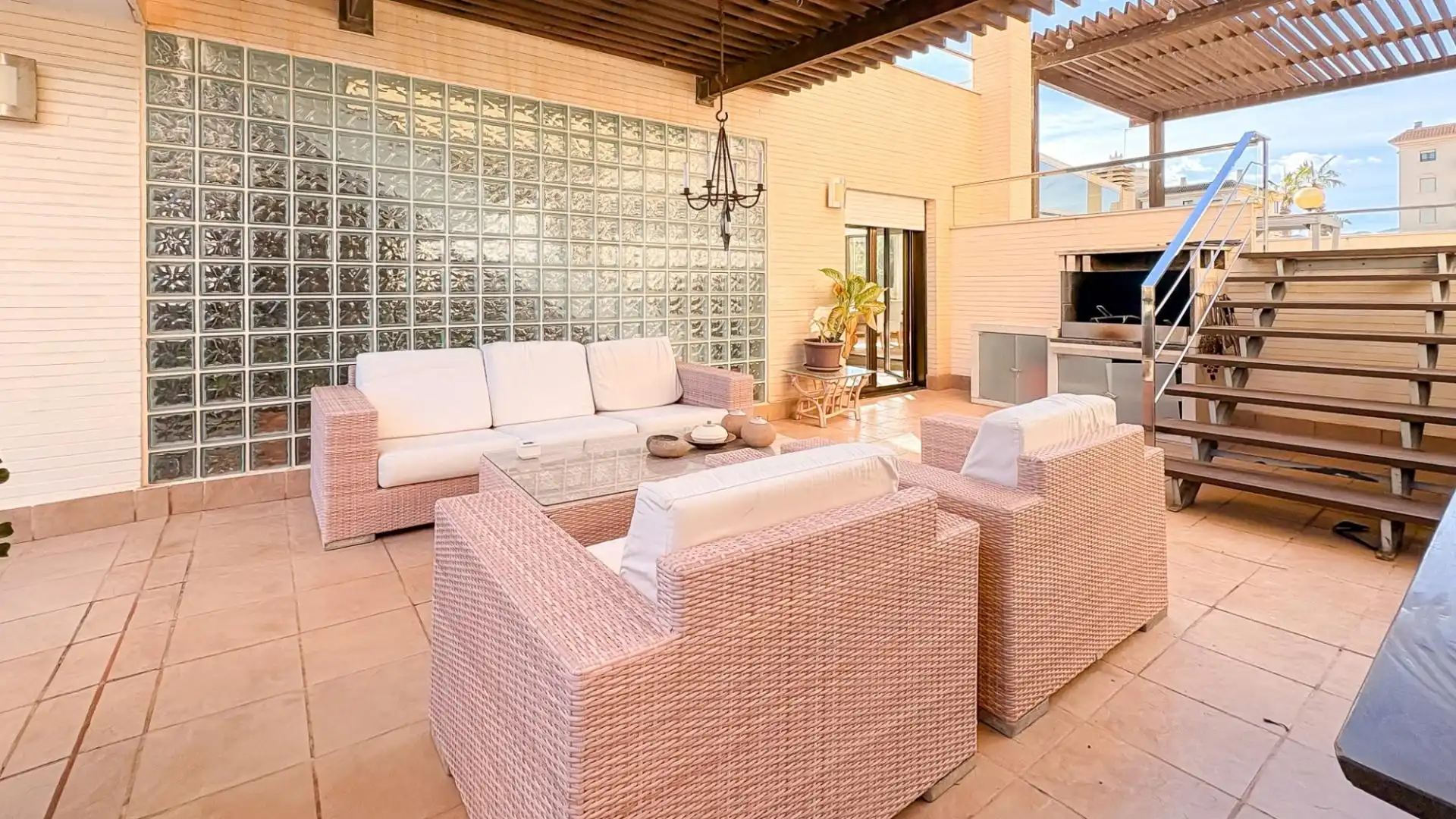 Terraza de Casa o chalet en venta en Guardamar del Segura con Calefacción, Jardín privado y Terraza