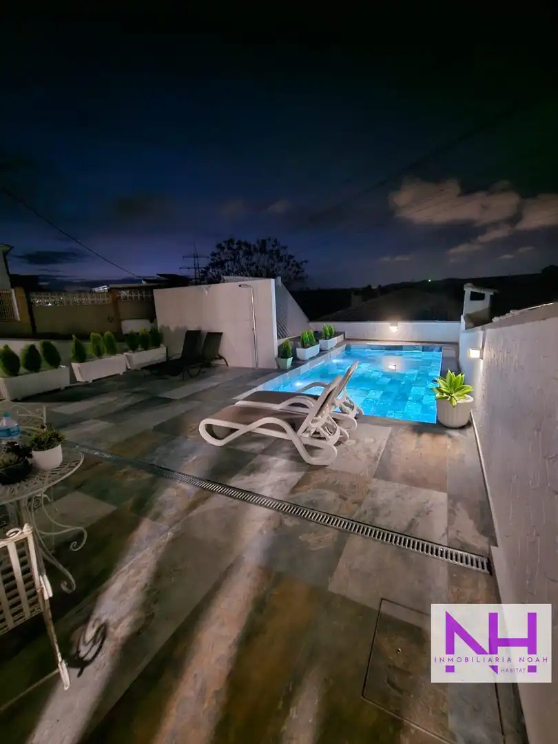 Piscina de Casa o chalet en venta en Almazora / Almassora con Aire acondicionado, Jardín privado y Terraza