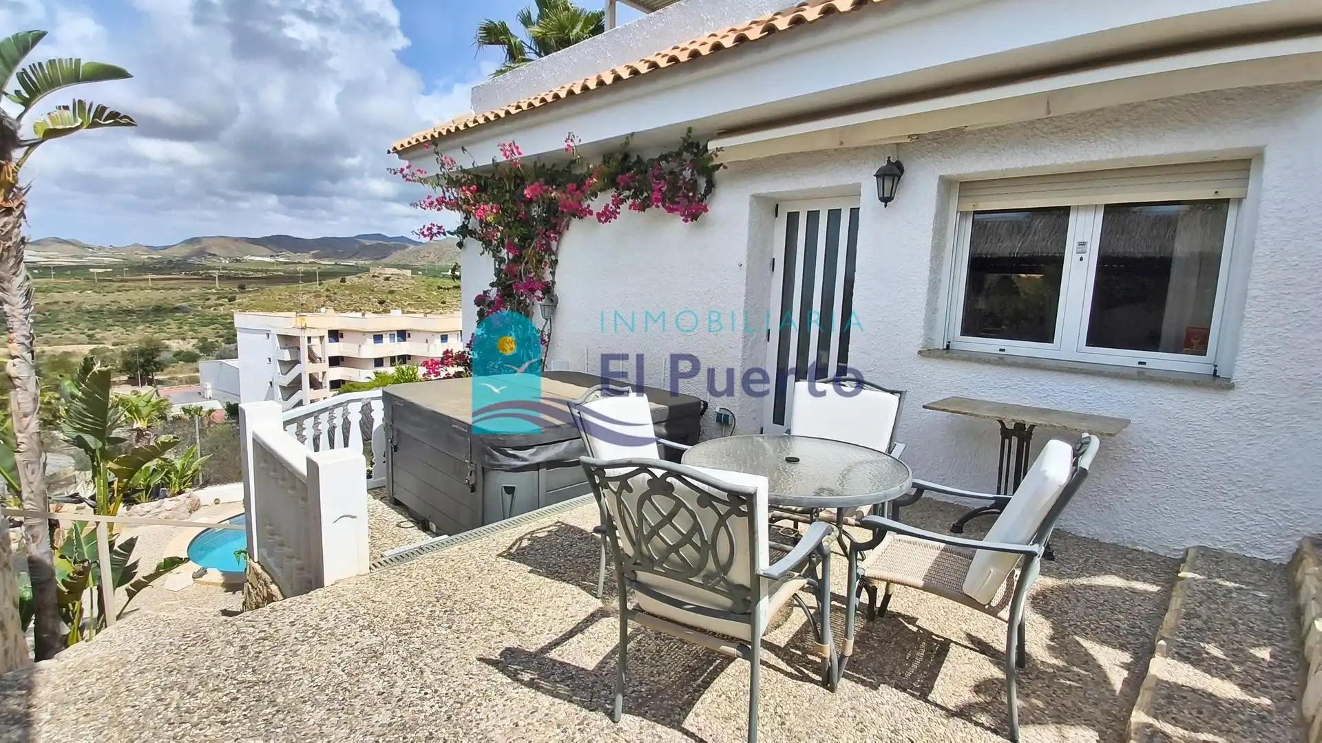 Terraza de Casa o chalet en venta en Cartagena con Aire acondicionado, Calefacción y Jardín privado