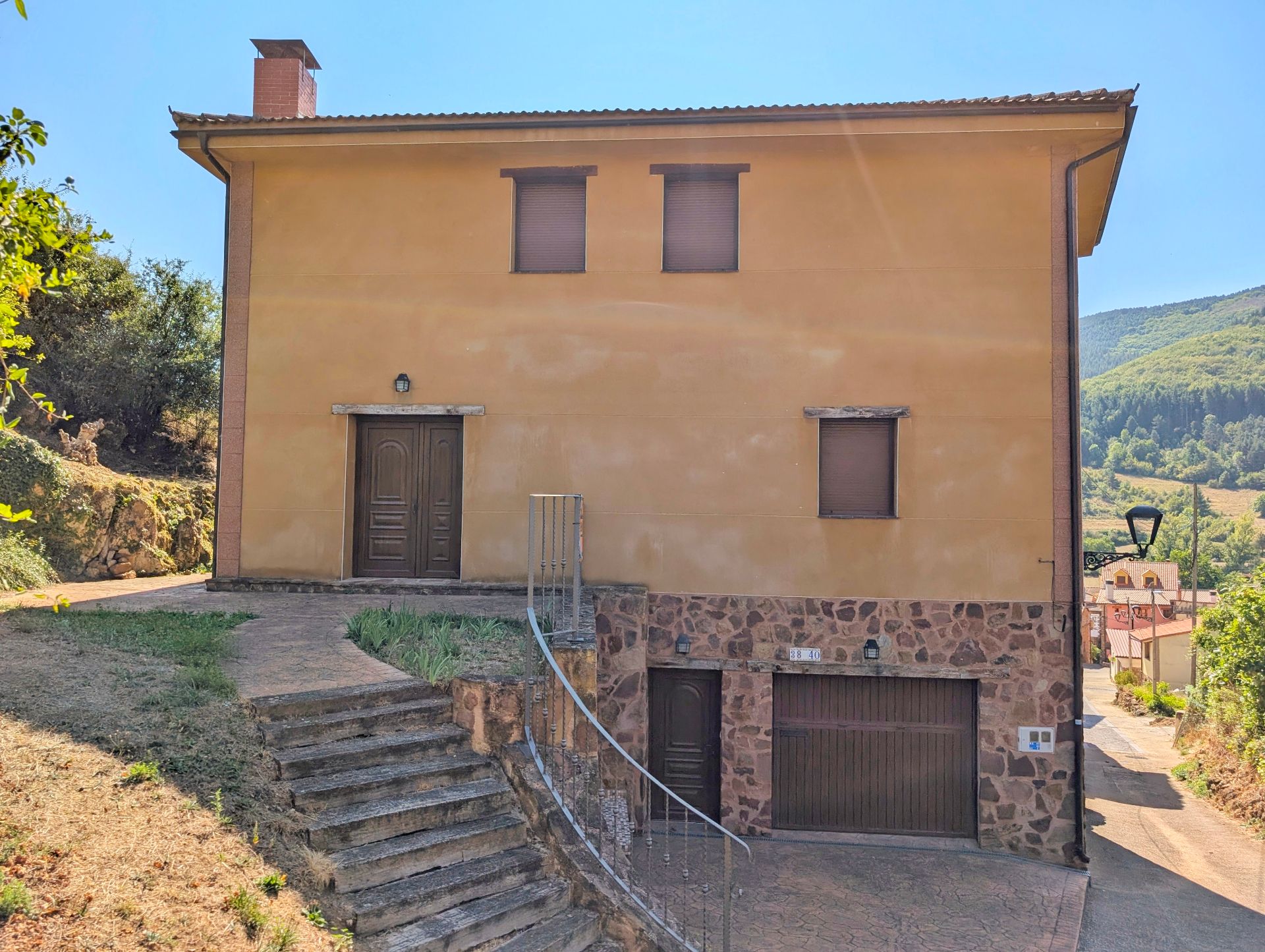 Exterior view of House or chalet for sale in Zorraquín  with Heating, Parquet flooring and Terrace