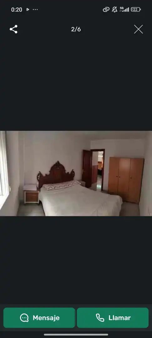 Schlafzimmer von Wohnung zur Miete in Churriana de la Vega mit Möbliert