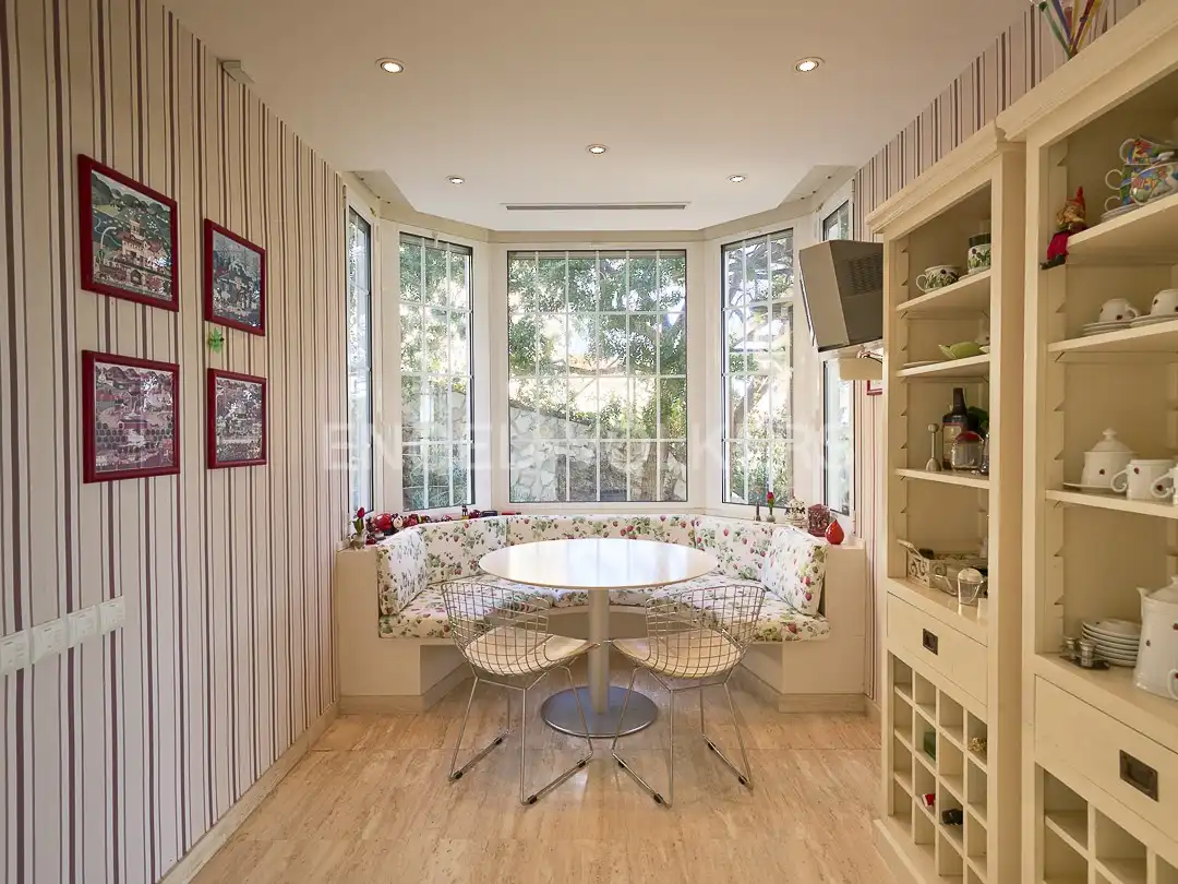 Dining room of Country homes for sale in Sitges  with Air Conditioner, Heating and Private garden