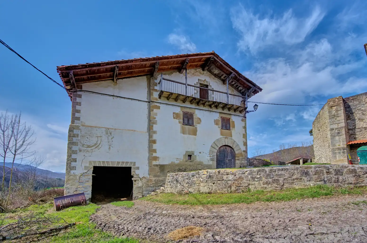 Vista exterior de Casa o chalet en venta en Atetz con Jardín privado