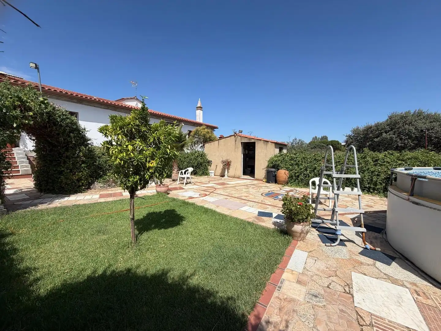 Jardín de Casa o chalet en venta en Casar de Cáceres con Aire acondicionado, Calefacción y Terraza