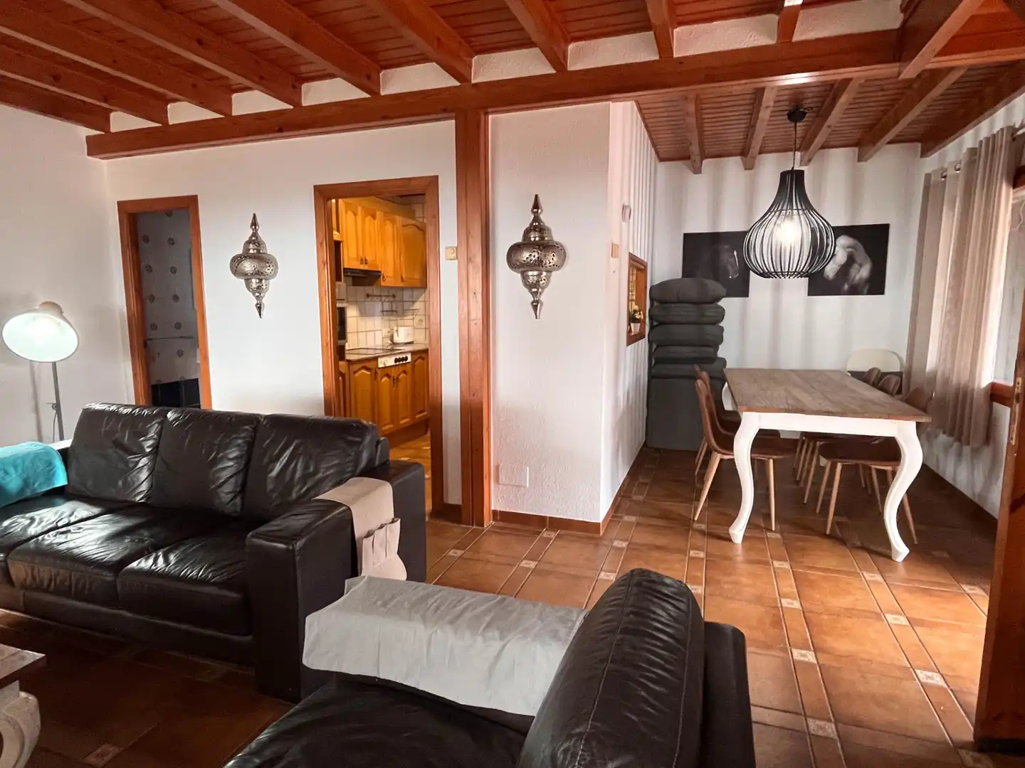 Sala de estar de Casa o chalet en venta en Sant Cebrià de Vallalta con Aire acondicionado, Calefacción y Jardín privado
