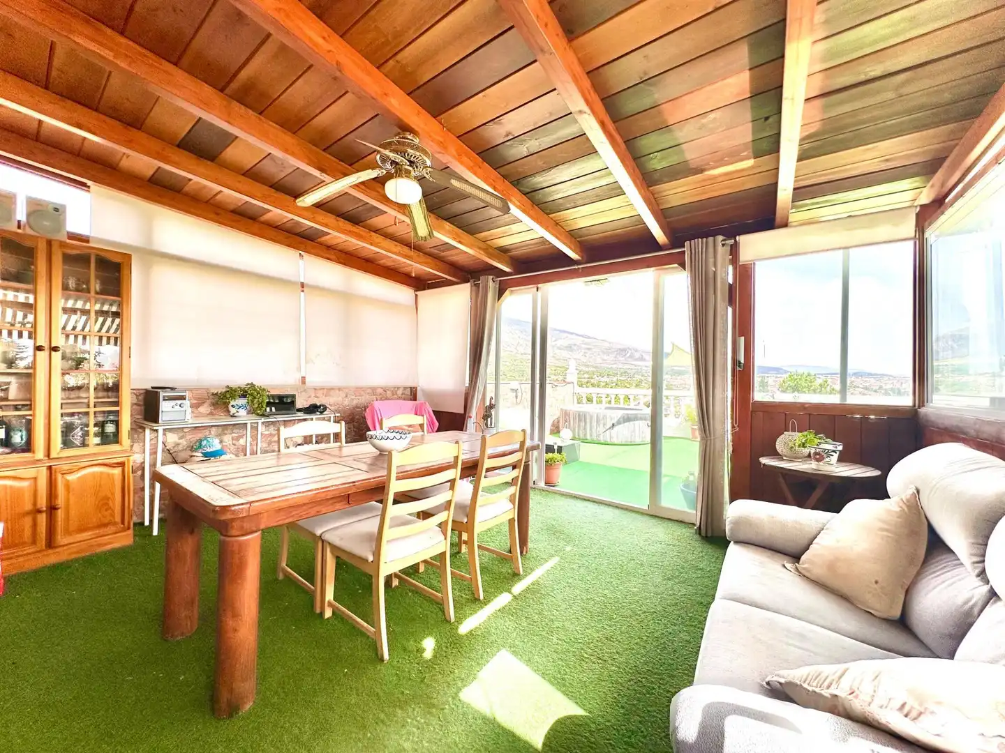 Terrassa de Casa o xalet en venda en Dúrcal amb Aire condicionat, Parquet i Terrassa