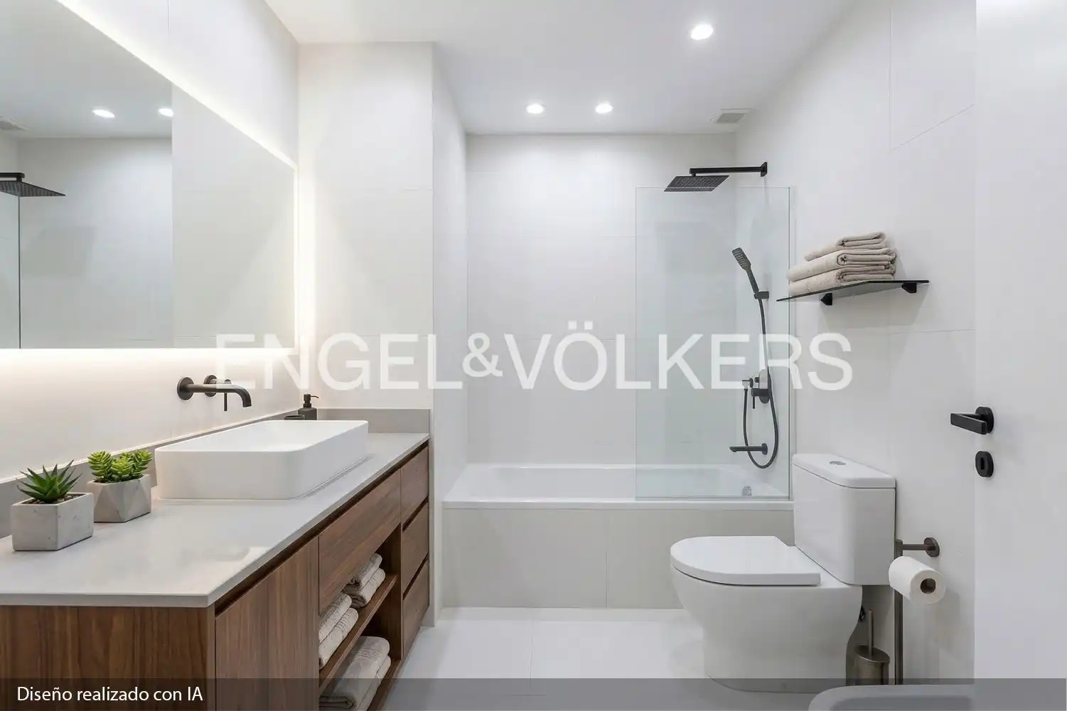 Baño de Casa o chalet en venta en Madrid con Aire acondicionado, Calefacción y Jardín privado