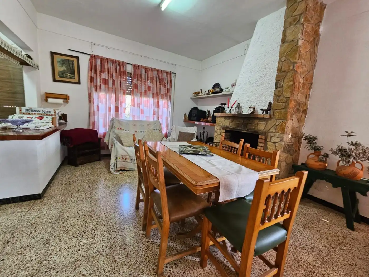 Esszimmer von Country house zum Verkauf in Rossell mit Privatgarten, Abstellraum und Möbliert