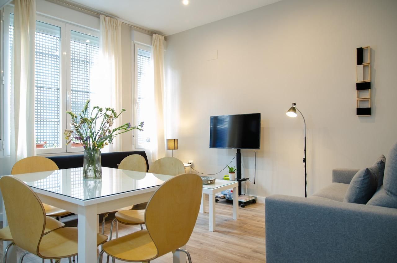 Sala de estar de Estudio en venta en  Córdoba Capital con Aire acondicionado y Parquet