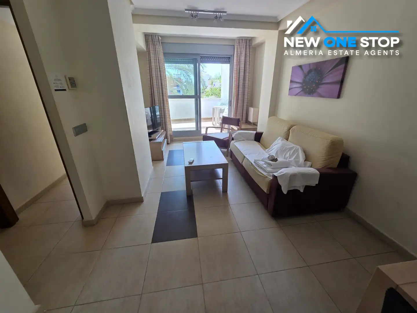Sala d'estar de Apartament en venda en Vera amb Aire condicionat, Calefacció i Terrassa