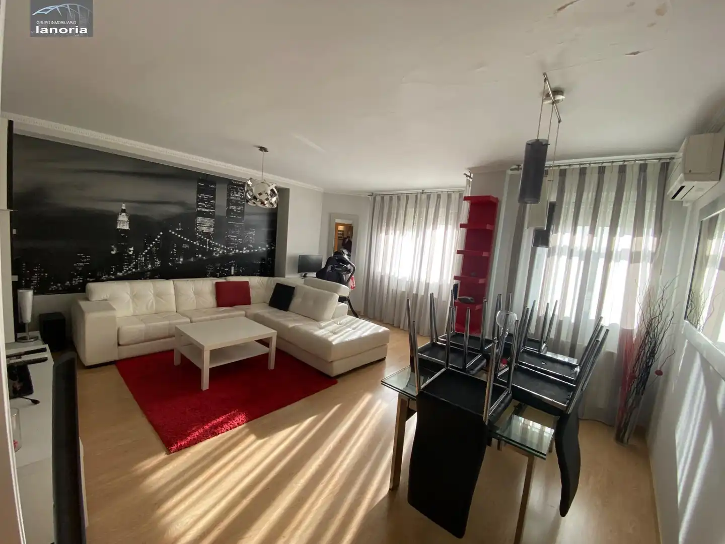 Sala de estar de Ático en venta en Albacete con Calefacción, Terraza y Amueblado