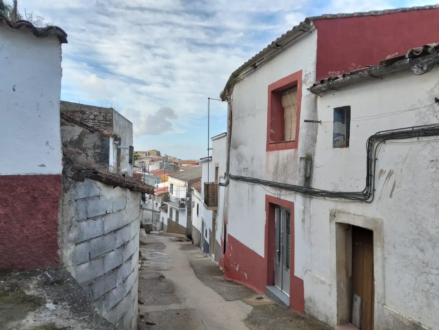 Vista exterior de Casa o chalet en venta en Alcuéscar