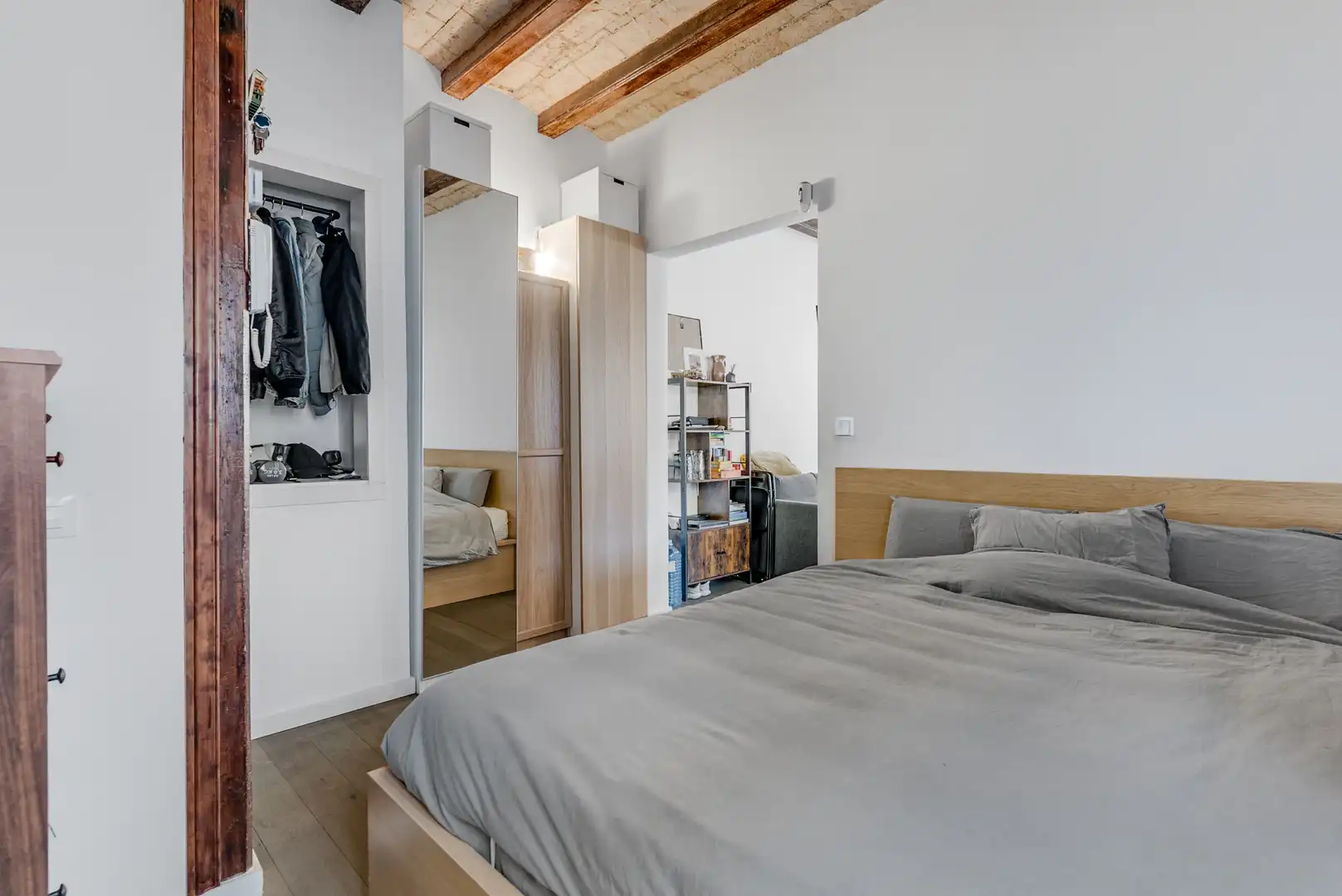 Bedroom of Flat for sale in Barcelona  with Balcony