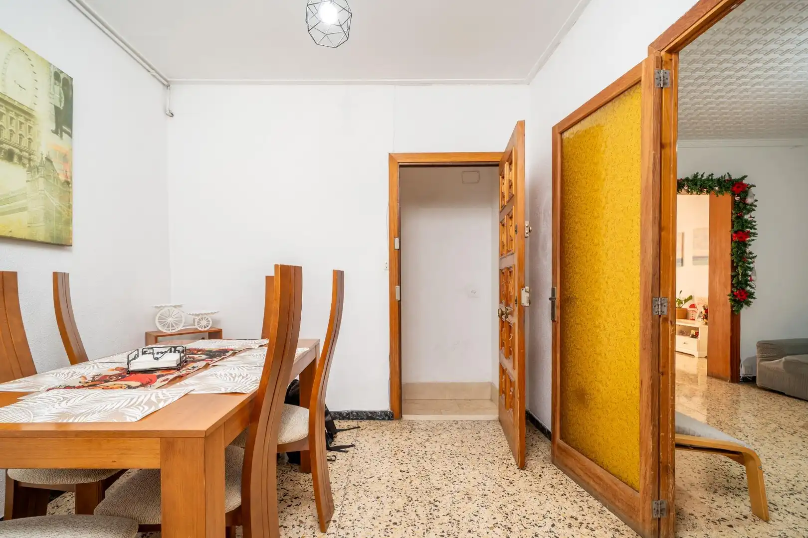 Esszimmer von Einfamilien-Reihenhaus zum Verkauf in  Palma de Mallorca mit Abstellraum und Balkon
