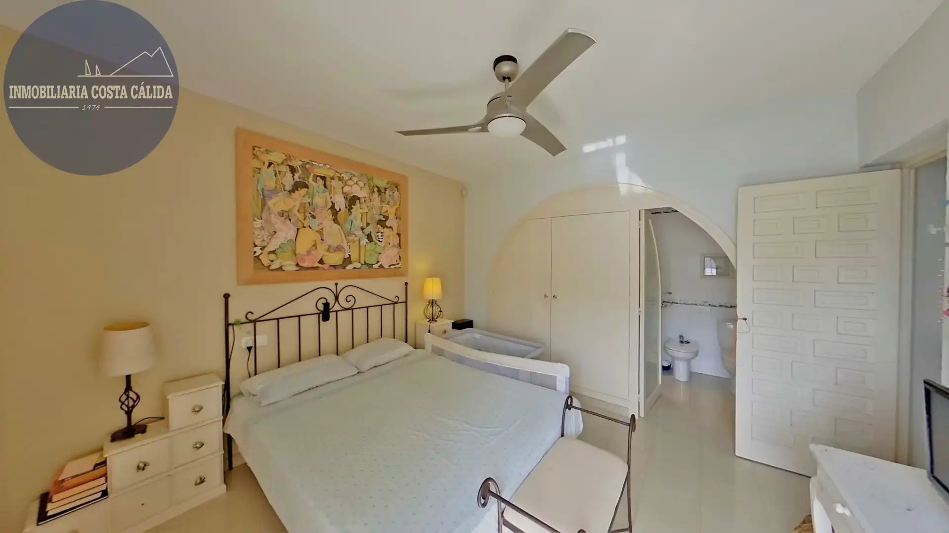 Habitación de Casa adosada en venta en Águilas con Terraza, Trastero y Balcón