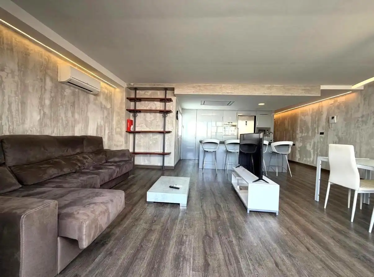Sala de estar de Ático en venta en Elche / Elx con Aire acondicionado, Terraza y Amueblado