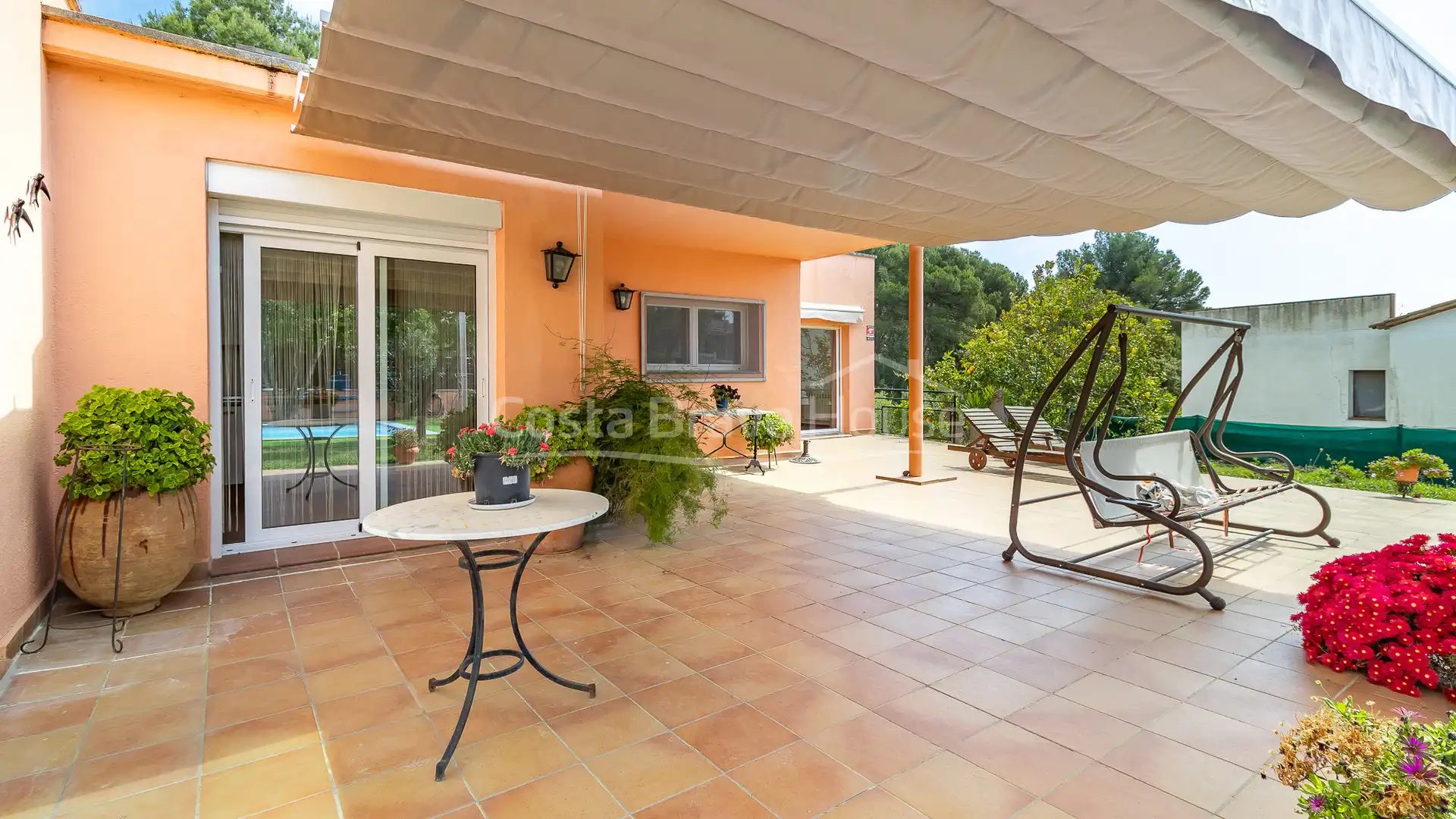 Terraza de Casa o chalet en venta en Calonge i Sant Antoni con Calefacción, Jardín privado y Parquet
