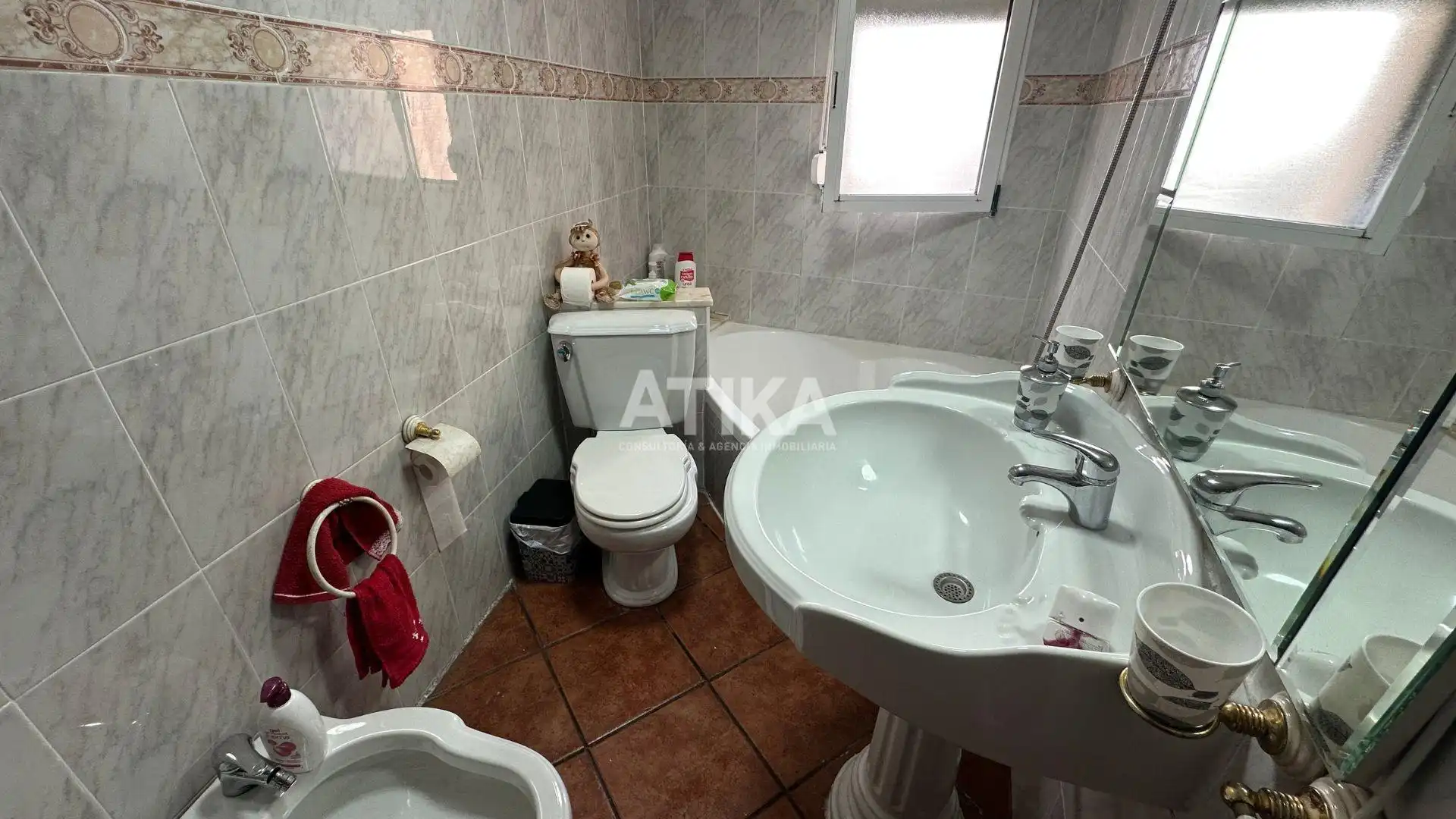 Baño de Casa o chalet en venta en Ontinyent con Aire acondicionado, Calefacción y Amueblado