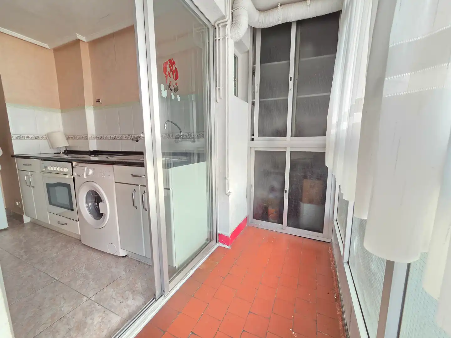 Cocina de Piso en venta en Bilbao  con Terraza, Amueblado y Horno