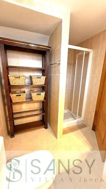 Baño de Dúplex de alquiler en Jávea / Xàbia con Aire acondicionado, Calefacción y Terraza