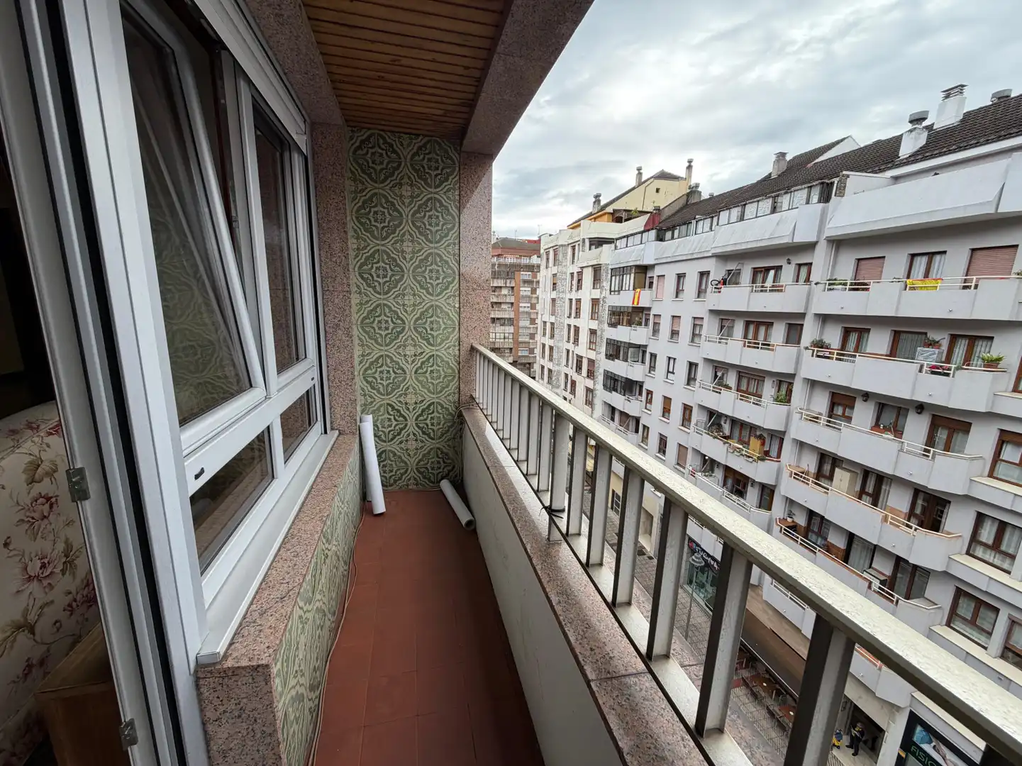 Balcony of Flat for sale in Centro
