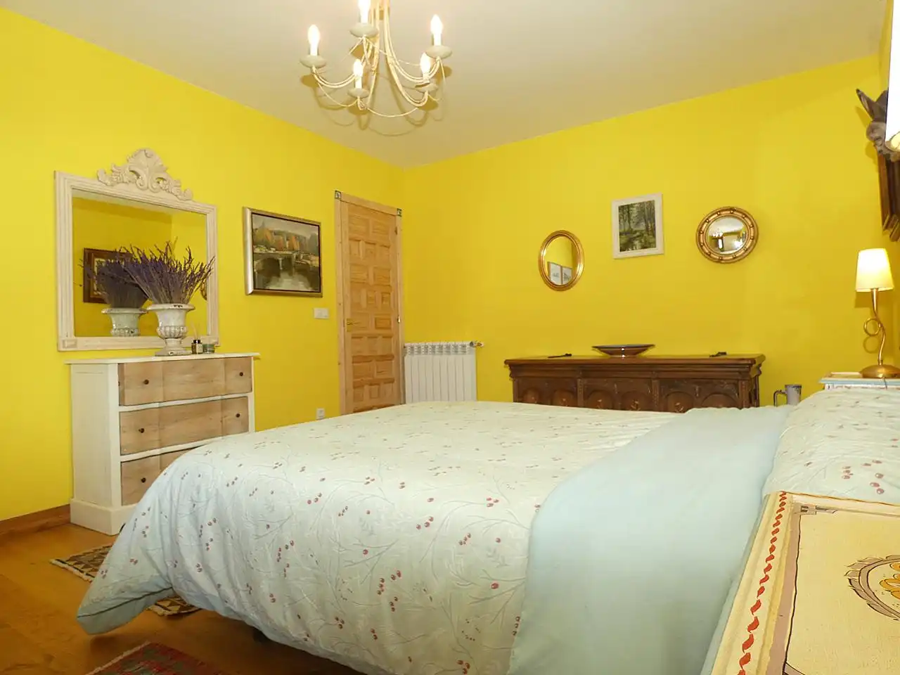 Habitación de Casa o chalet en venta en Ruente con Calefacción, Jardín privado y Amueblado