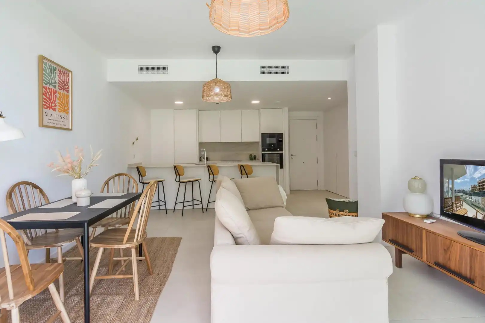 Living room of Flat for sale in Fuengirola  with Air Conditioner, Heating and Private garden