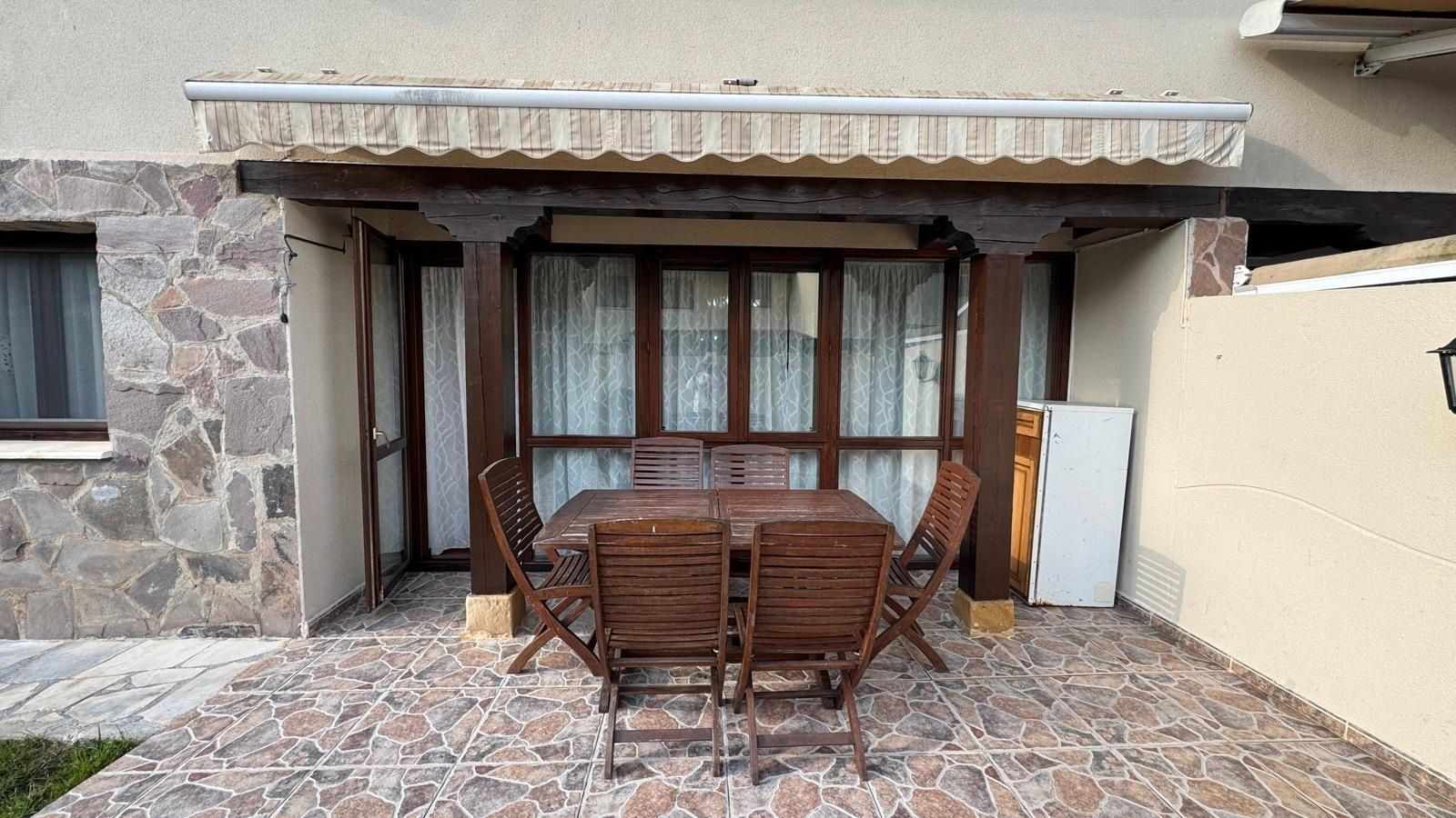 Terrace of Single-family semi-detached for sale in Entrambasaguas  with Heating, Private garden and Parquet flooring