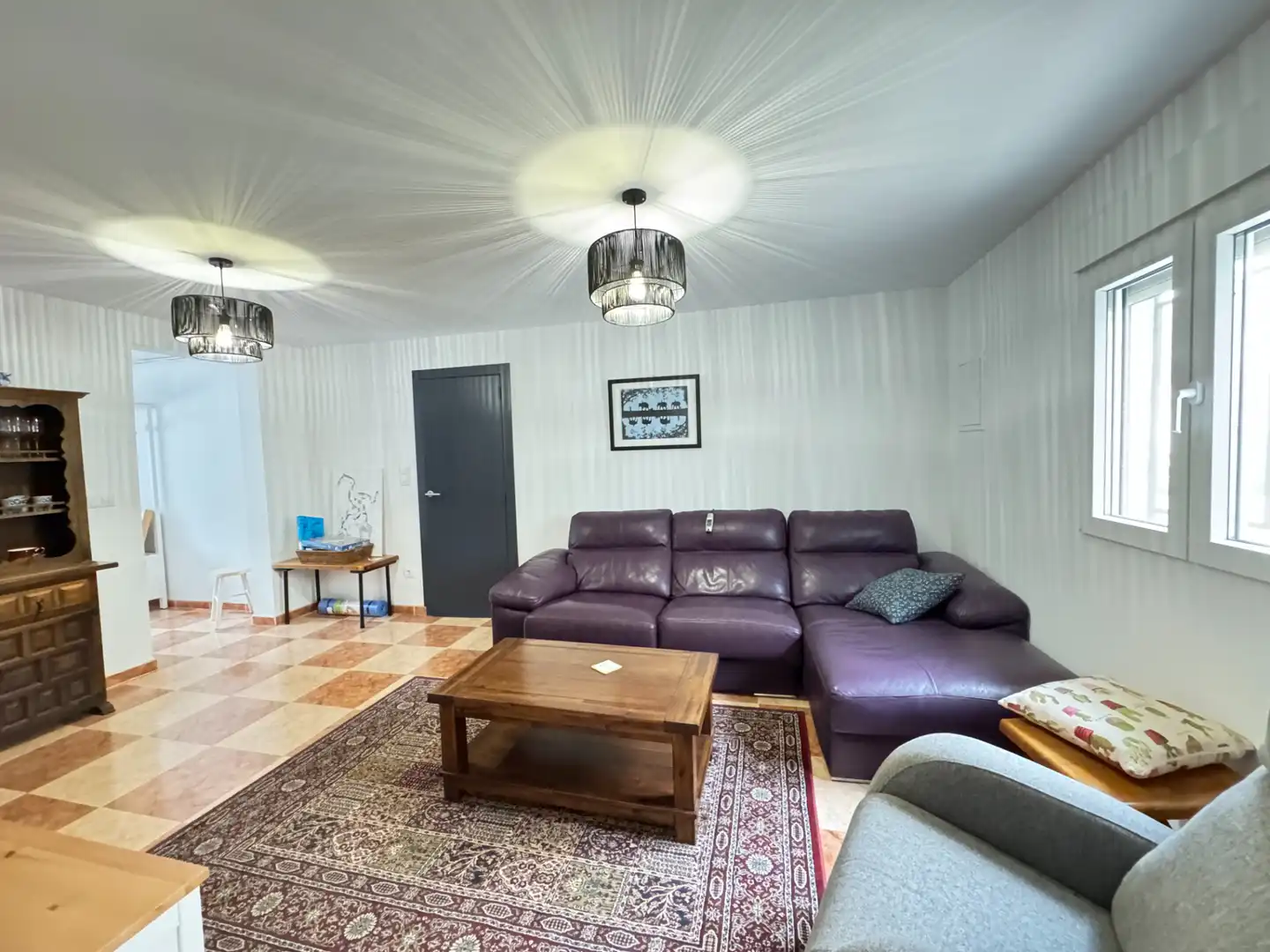 Sala de estar de Casa o chalet en venta en L'Atzúbia con Aire acondicionado, Calefacción y Jardín privado