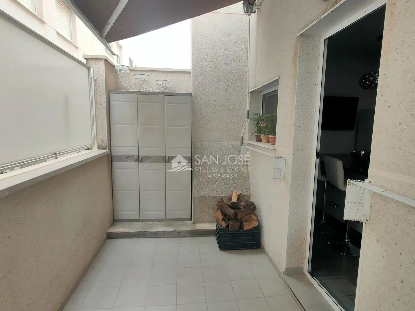 Terrassa de Casa o xalet en venda en Aspe amb Jardí privat, Terrassa i Traster