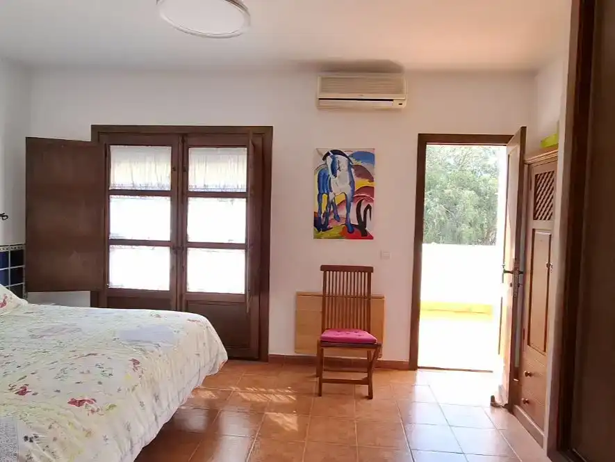 Dormitori de Casa adosada en venda en Níjar amb Aire condicionat, Piscina i Balcó