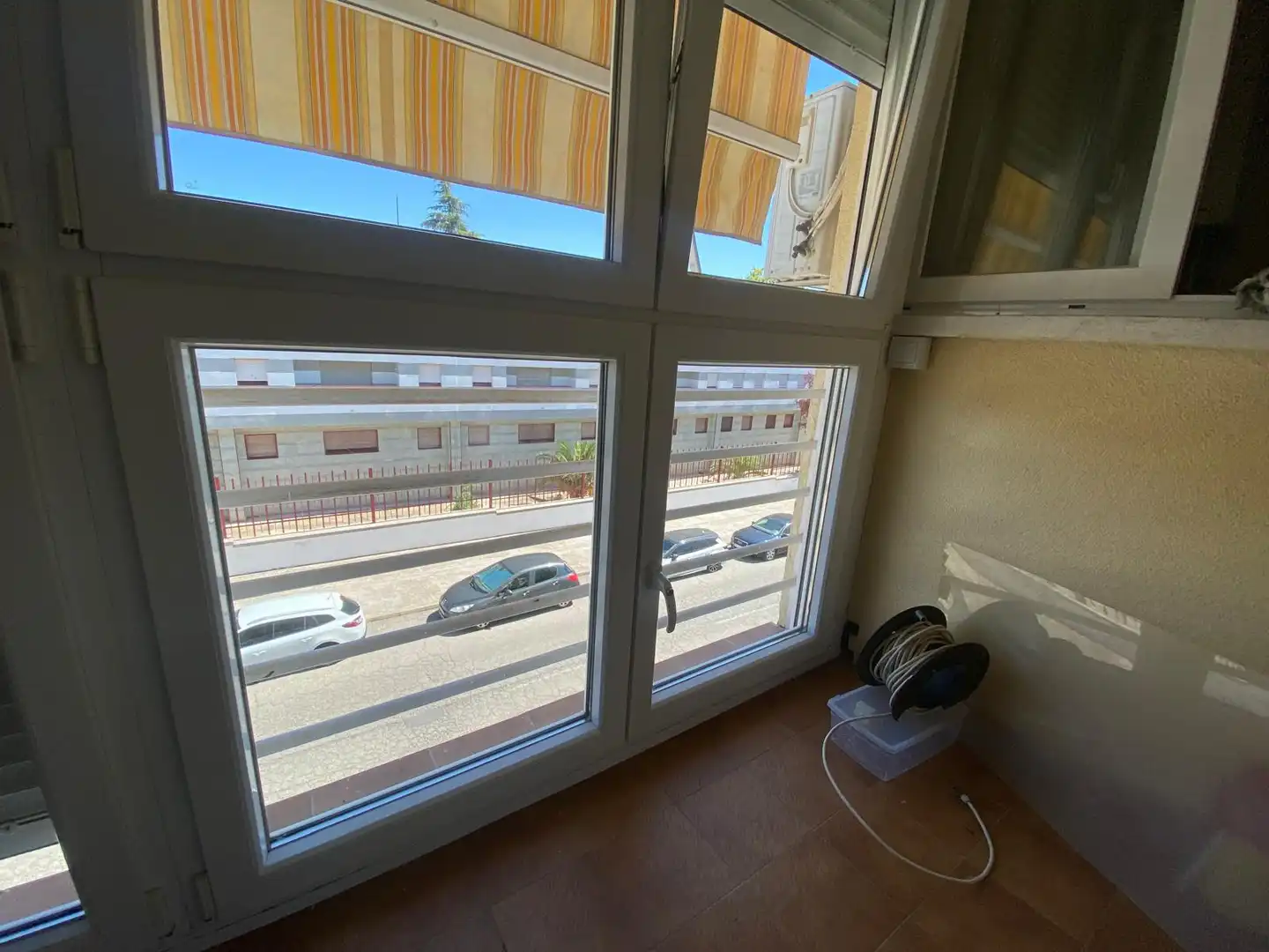 Balcony of Flat for rent in Ciudad Real  with Furnished