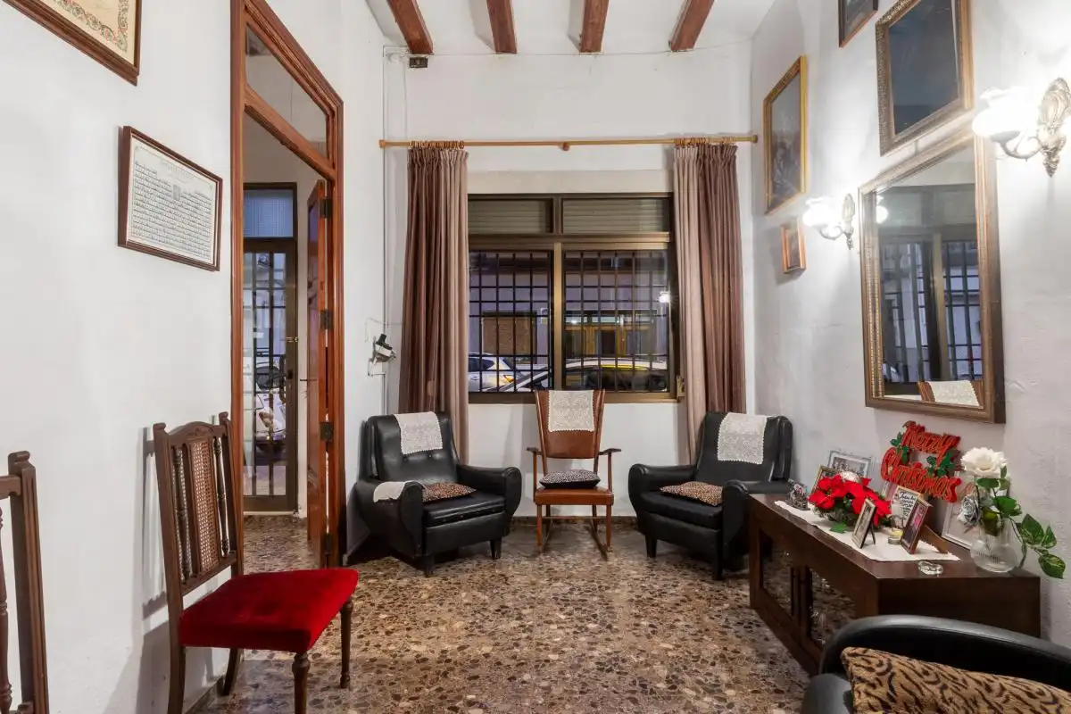 Sala de estar de Casa adosada en venta en Cullera con Calefacción, Terraza y Trastero