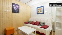 Sala d'estar de Pis de lloguer en  Madrid Capital amb Aire condicionat, Calefacció i Moblat