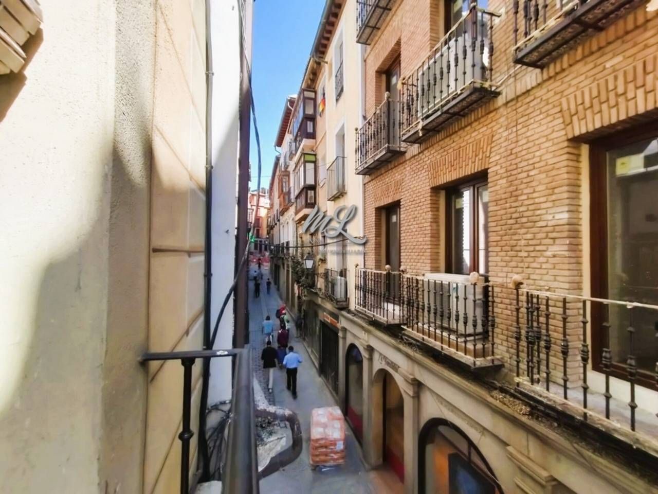 Exterior view of Flat to rent in  Toledo Capital  with Air Conditioner, Terrace and Furnished