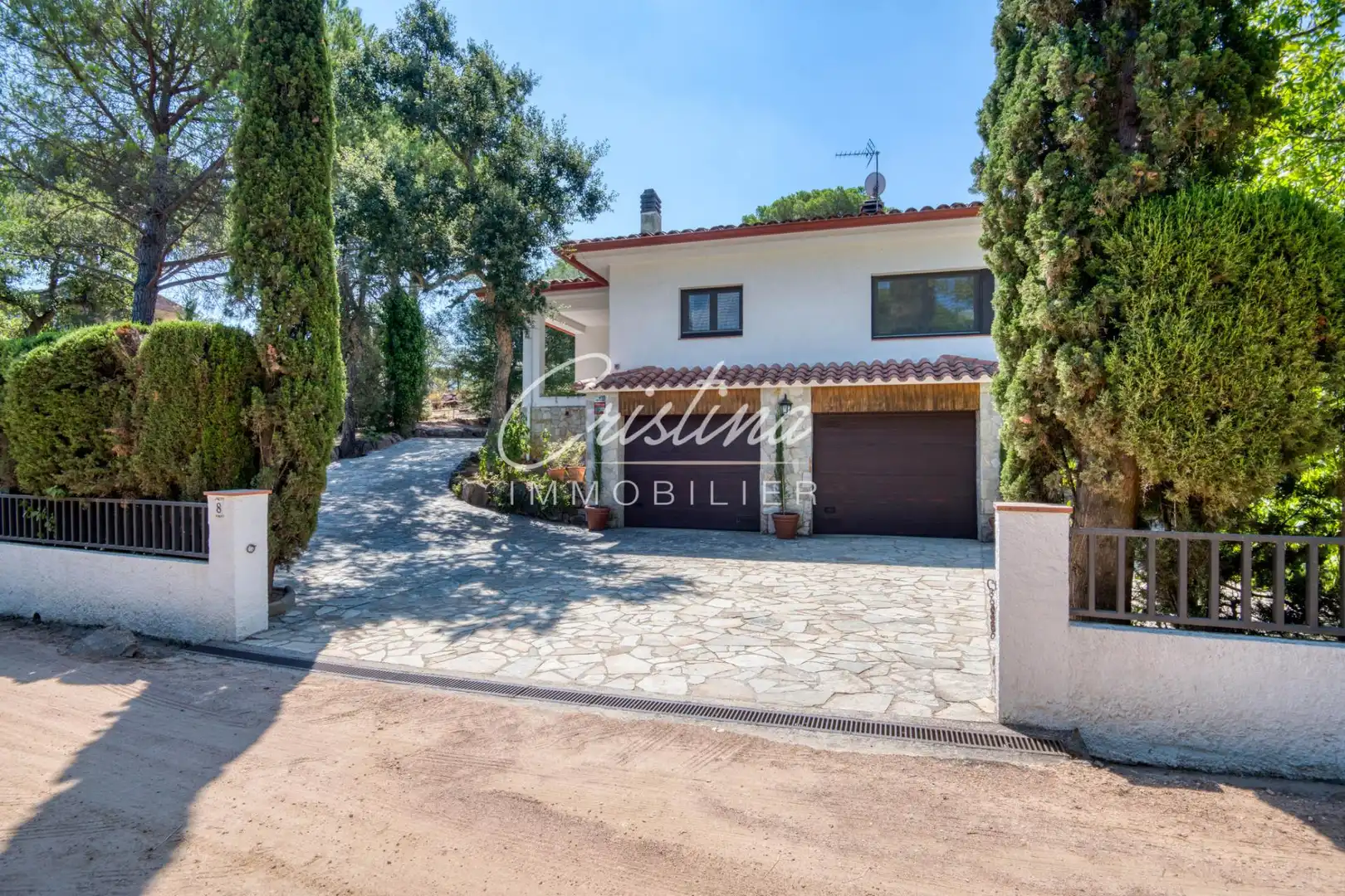 Vista exterior de Casa o xalet en venda en Santa Cristina d'Aro amb Calefacció i Piscina