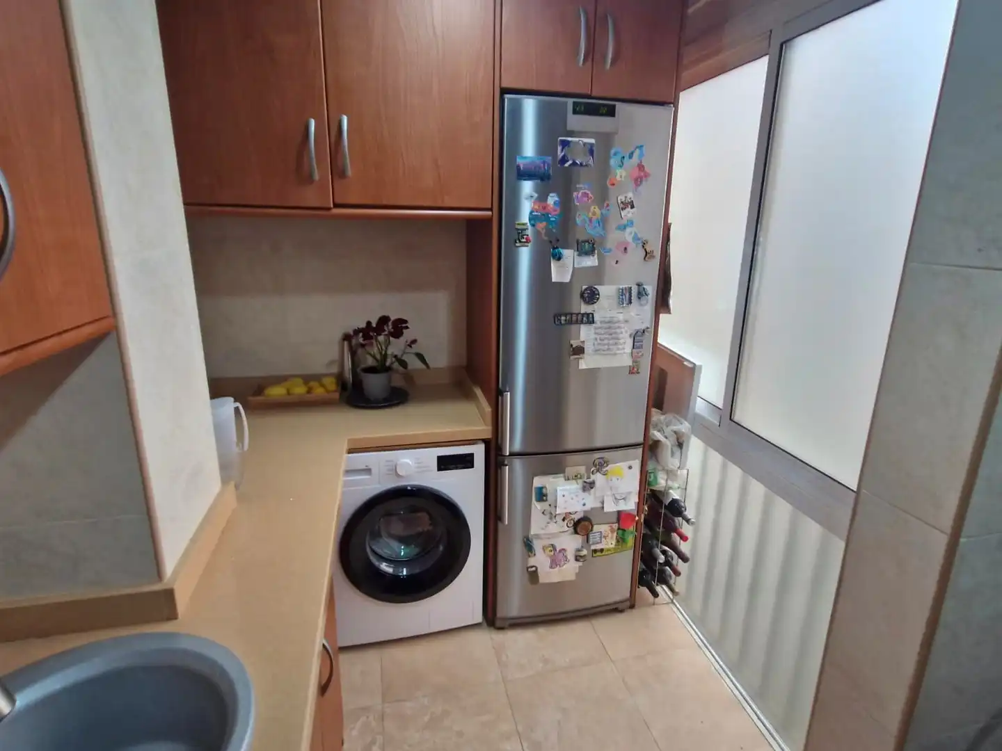 Cocina de Piso en venta en Sant Boi de Llobregat con Aire acondicionado, Calefacción y Parquet