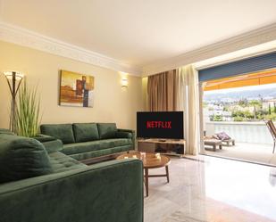 Sala d'estar de Àtic en venda en Puerto de la Cruz amb Aire condicionat i Terrassa