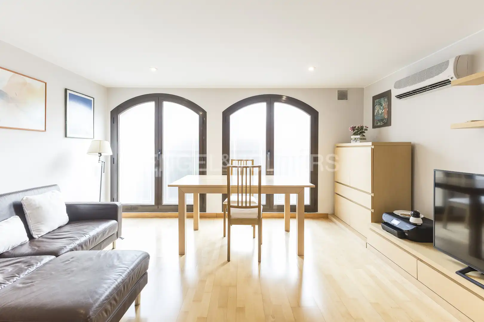 Exterior view of Flat for rent in Barcelona  with Air Conditioner, Heating and Parquet flooring