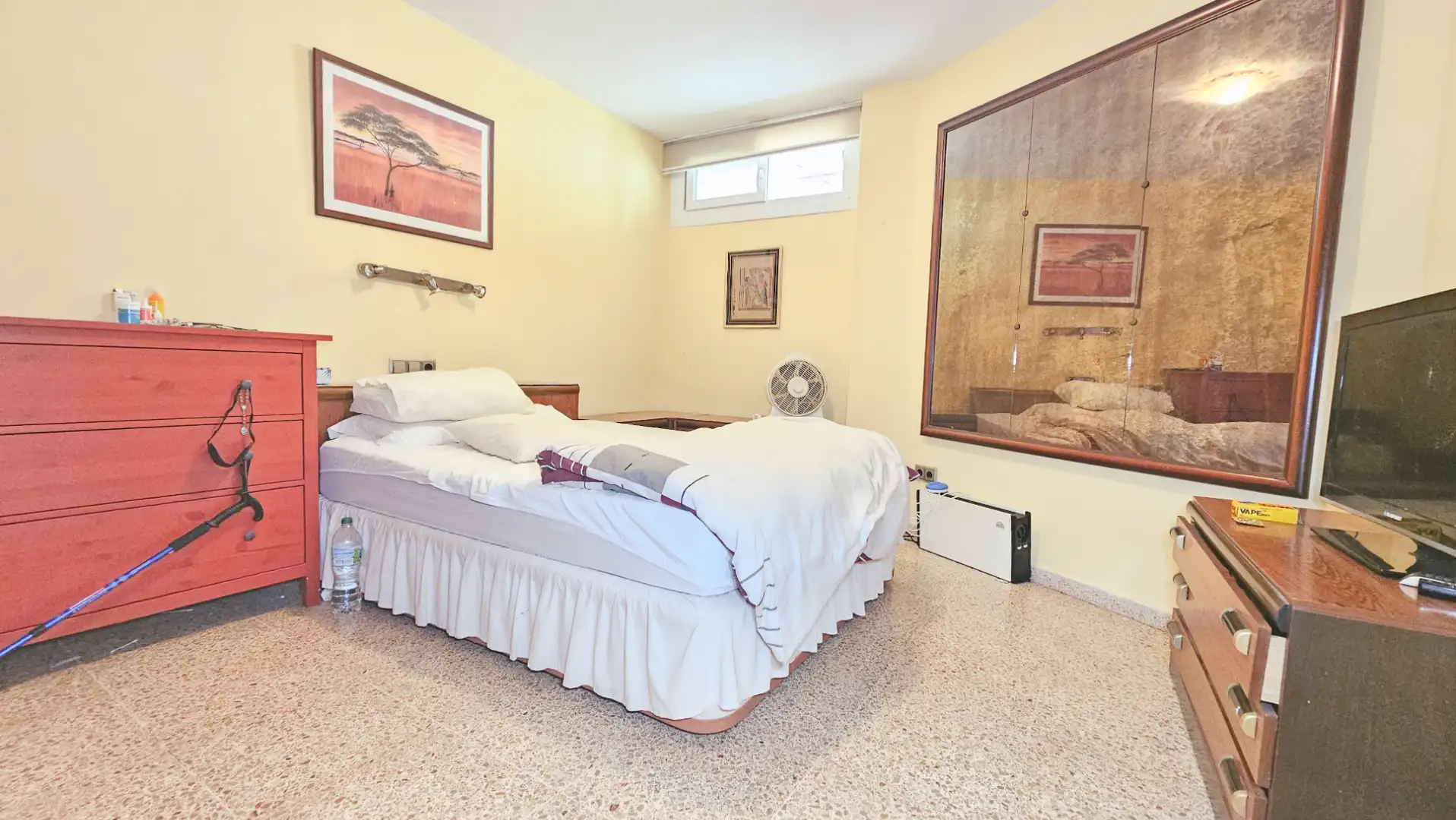Schlafzimmer von Wohnungen zum Verkauf in  Palma de Mallorca mit Klimaanlage, Heizung und Möbliert