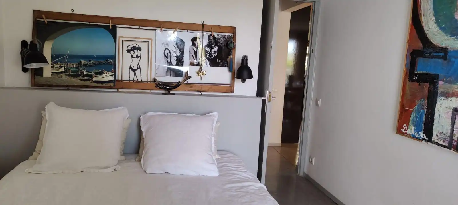 Schlafzimmer von Dachboden zum Verkauf in Palafrugell mit Klimaanlage, Heizung und Terrasse