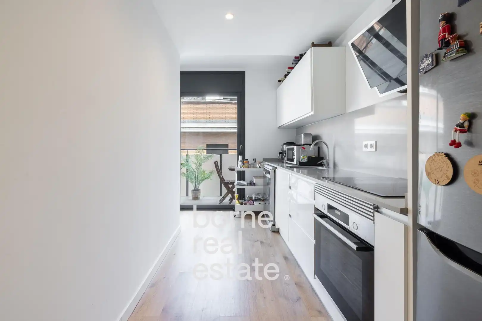 Kitchen of Flat for sale in Terrassa  with Air Conditioner, Heating and Parquet flooring