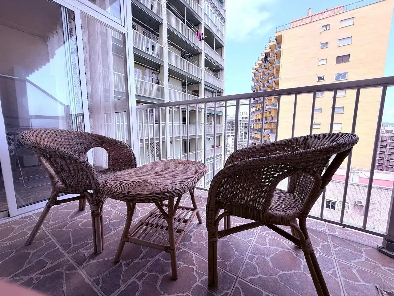 Terraza de Piso de alquiler en Oropesa del Mar / Orpesa con Balcón y Piscina comunitaria