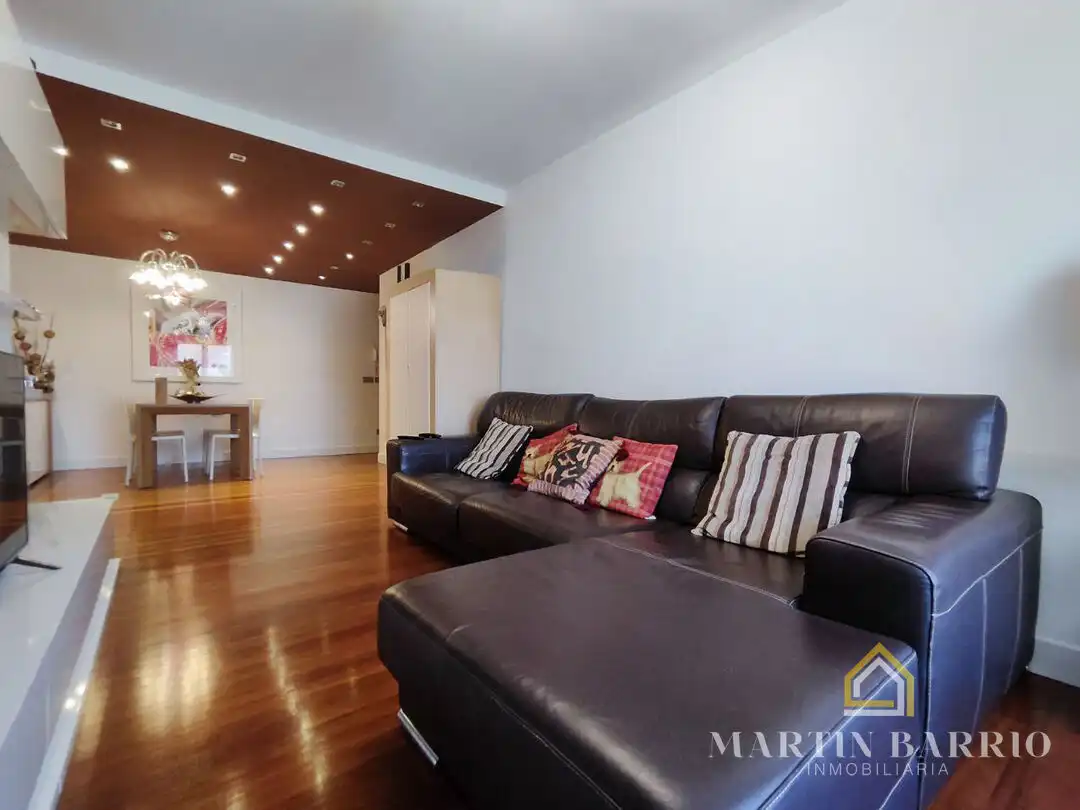 Living room of Flat for sale in Muskiz  with Heating, Terrace and Storage room
