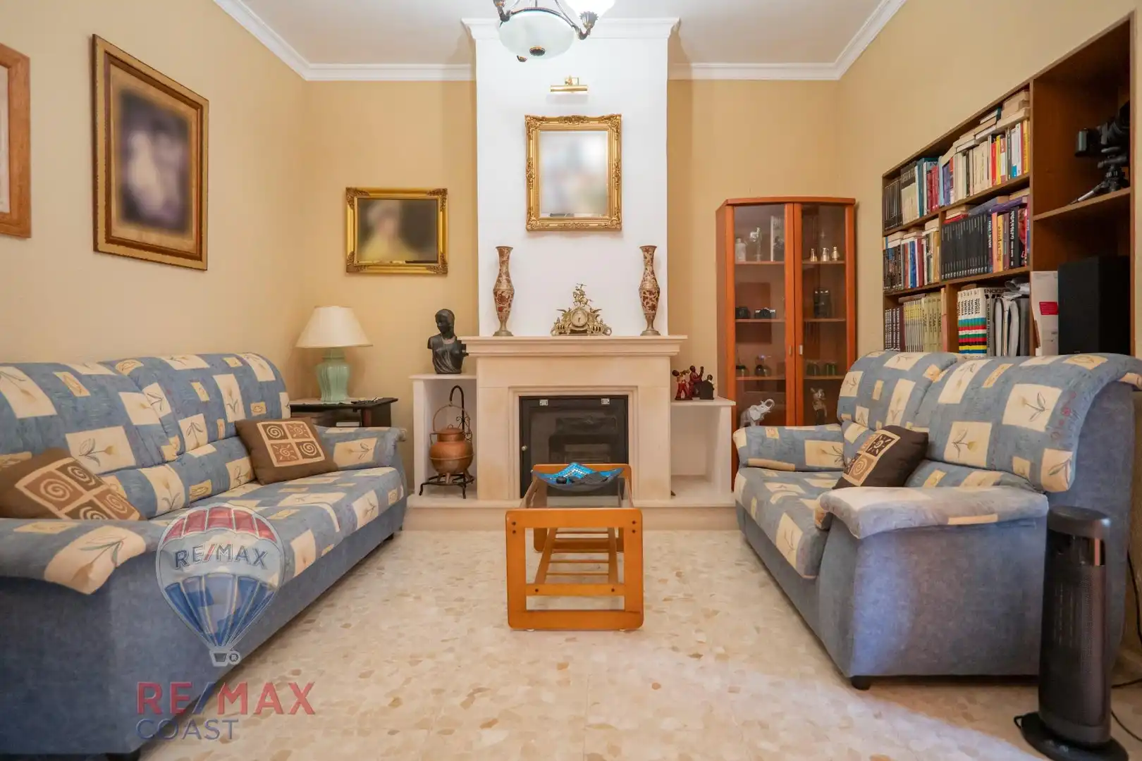 Sala de estar de Casa o chalet en venta en Rincón de la Victoria con Jardín privado, Terraza y Piscina