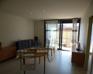 Sala d'estar de Pis de lloguer en Girona Capital amb Aire condicionat, Calefacció i Parquet
