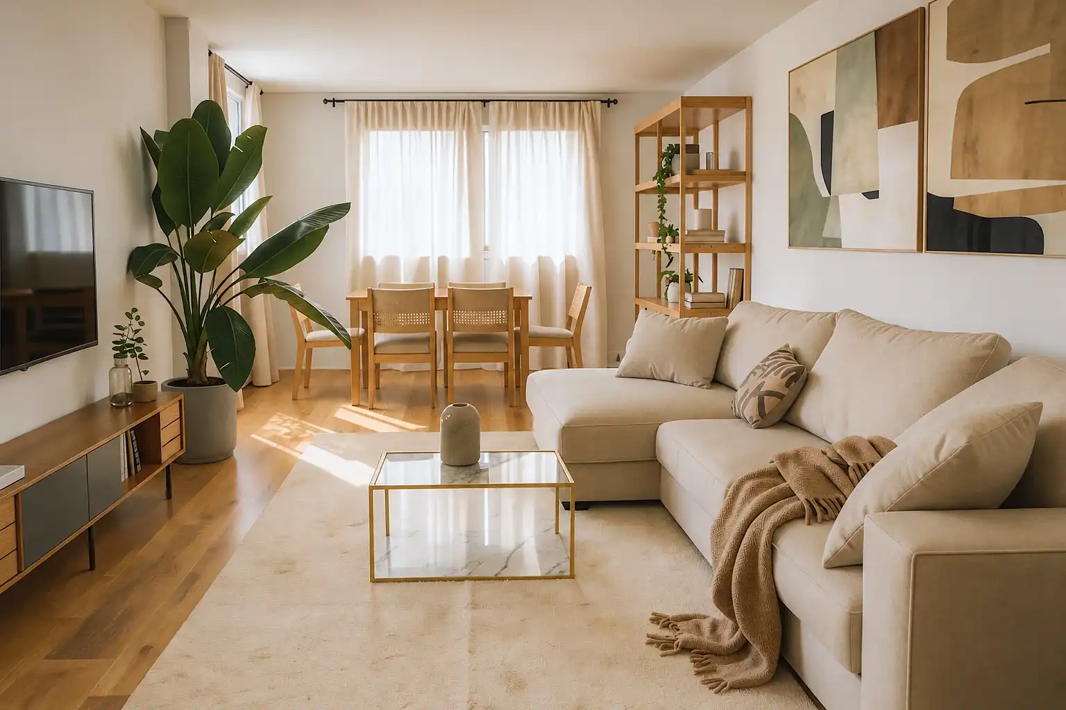 Sala de estar de Piso en venta en Madrid con Calefacción y Balcón