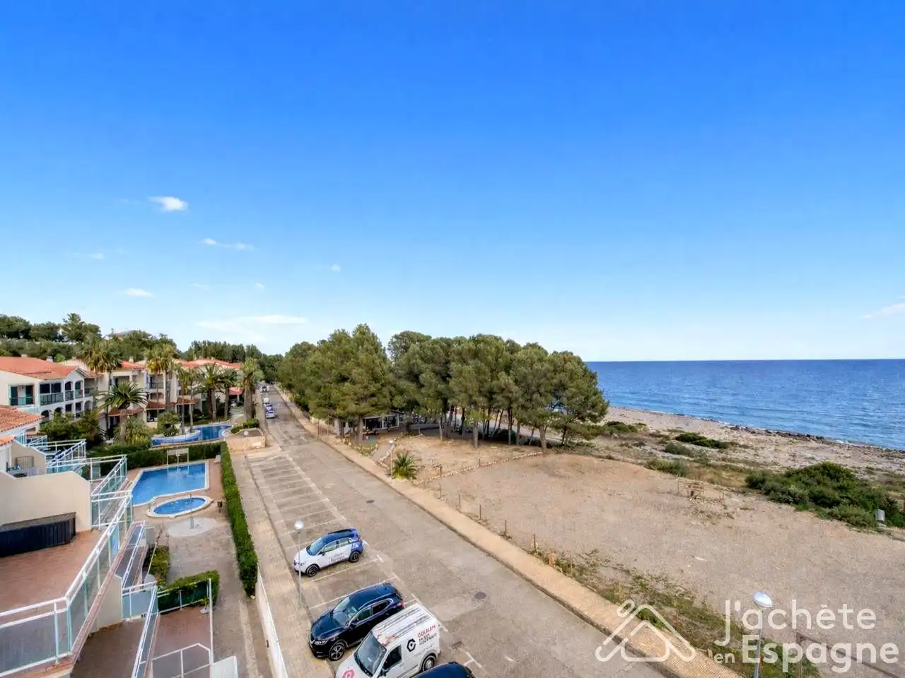Vista exterior de Ático en venta en Vandellòs i l'Hospitalet de l'Infant con Aire acondicionado, Terraza y Amueblado