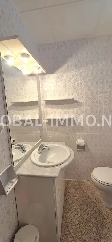 Badezimmer von Wohnung zum Verkauf in Roses mit Terrasse, Schwimmbad und Möbliert