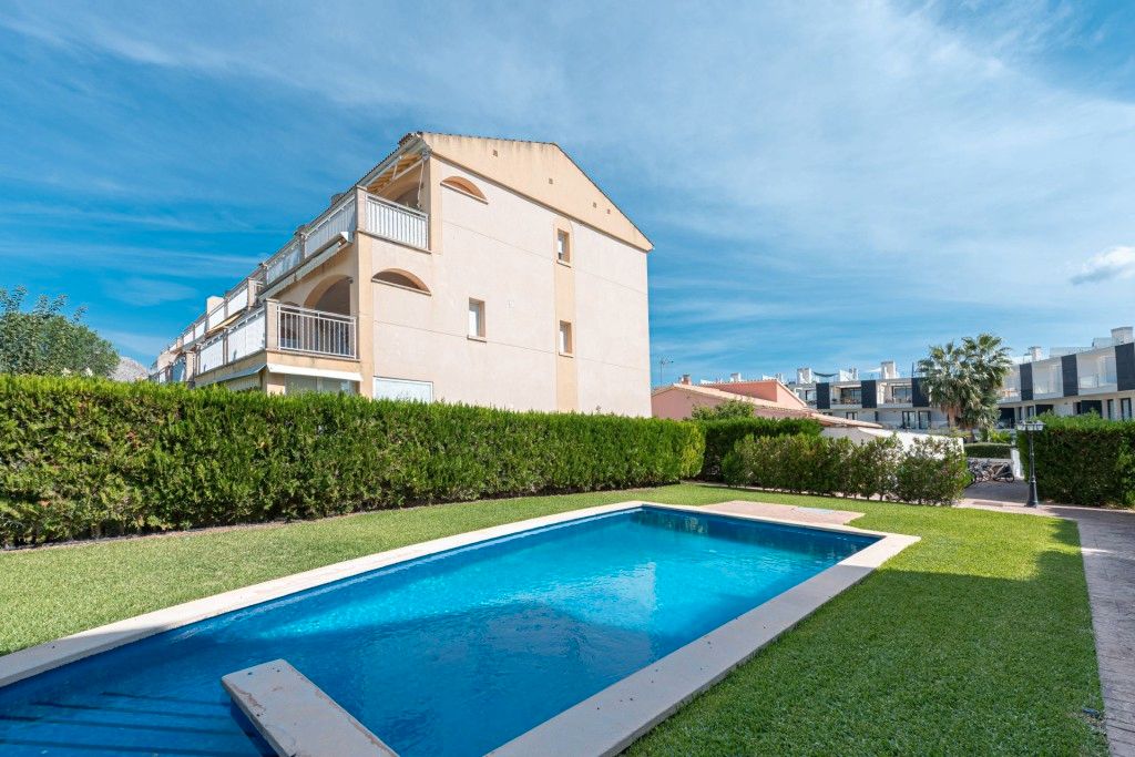 Swimming pool of Planta baja for sale in Pollença  with Air Conditioner, Private garden and Terrace